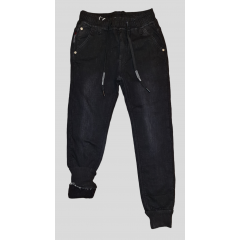 Чёрные,Утеплённые,ДЖИНСОВЫЕ брюки ДЖОГГЕРЫ для мальчиков .Размеры 134-164 см.Фирма YILIHAO,Польша